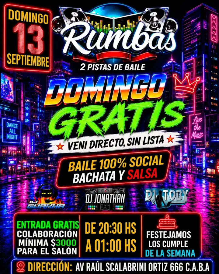 Domingo Gratis
