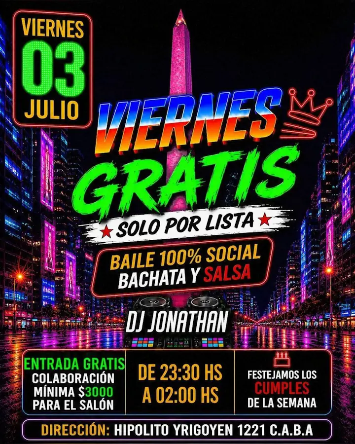 Viernes Gratis