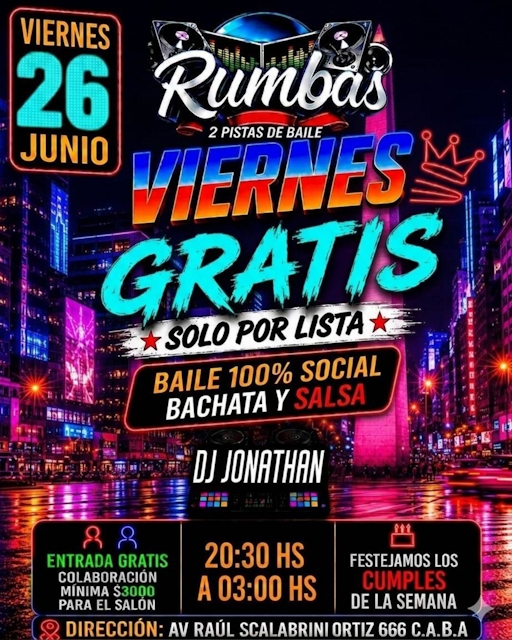 Viernes Gratis