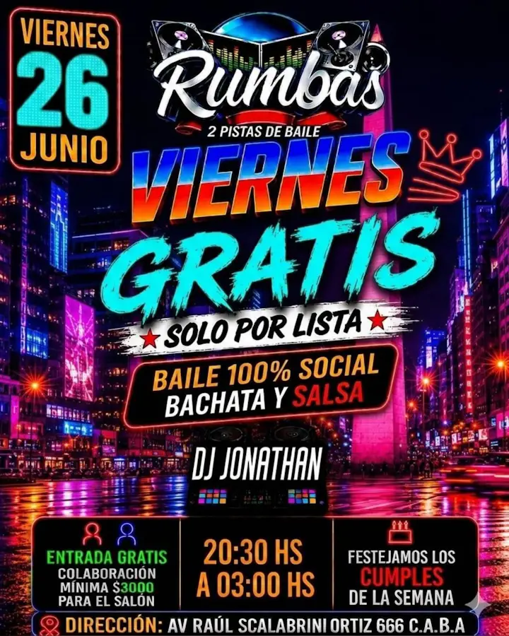 Viernes Gratis