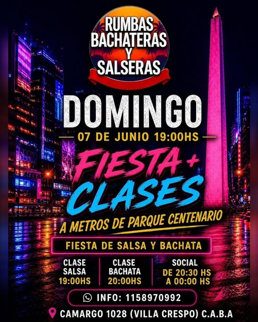 Fiesta + Clases