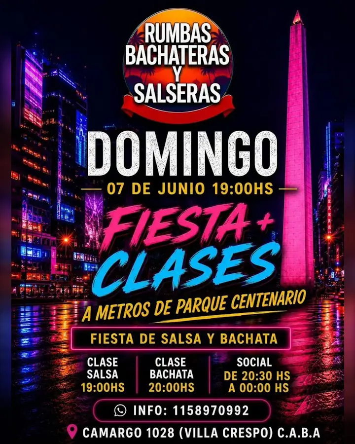 Fiesta + Clases