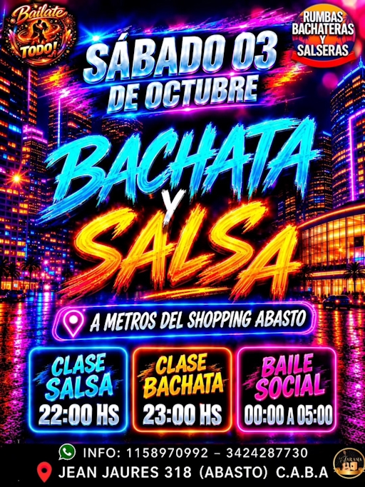 Bachata y Salsa