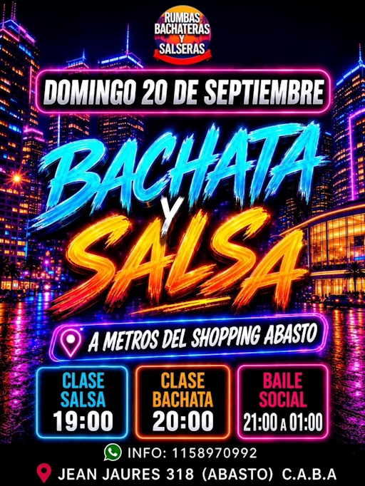 Bachata y Salsa