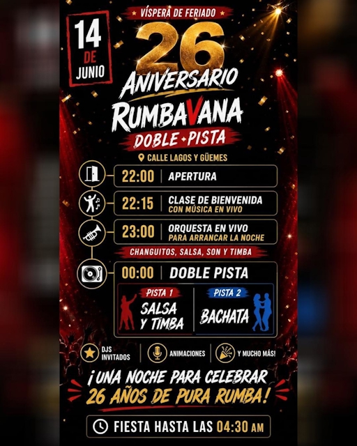 26 Aniversario Rumbavana