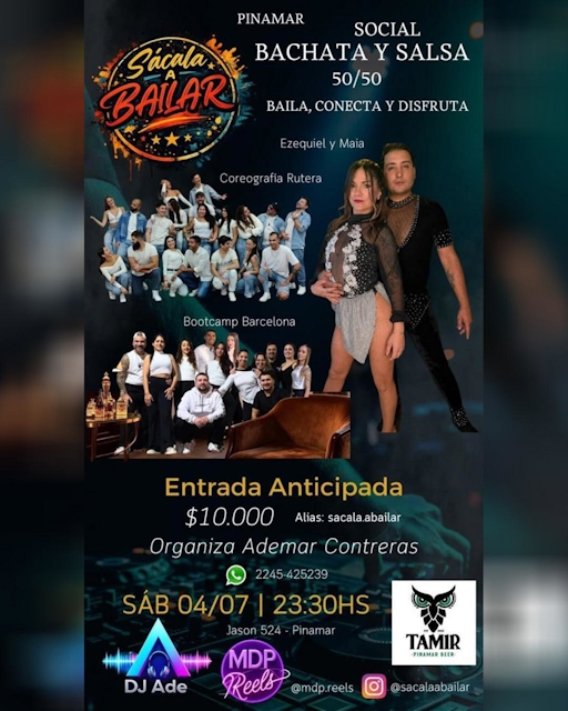 Social Bachata y Salsa 50/50