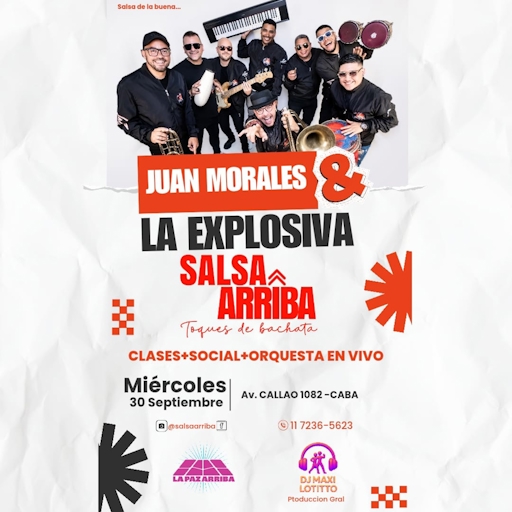 Juan Morales & La Explosiva en Salsa Arriba