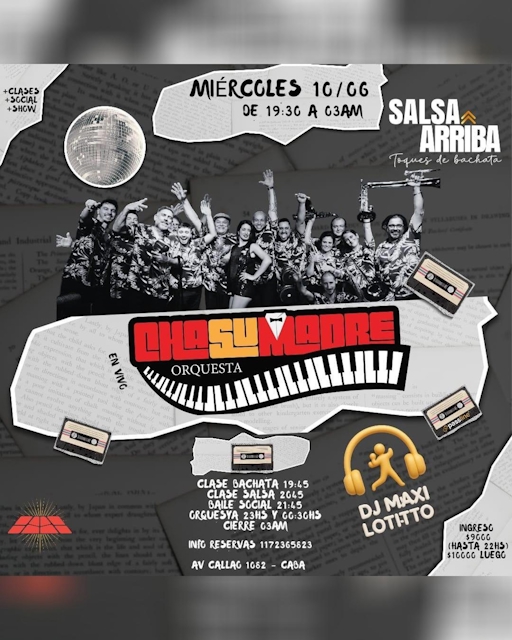 Chasumadre Orquesta en Vivo