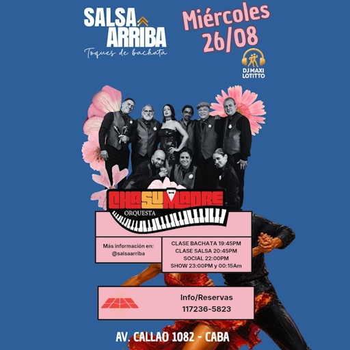 Orquesta Chasumadre en Salsa Arriba