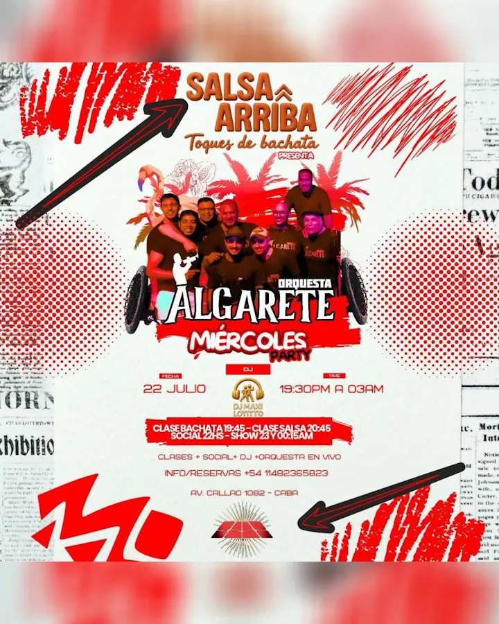 Algarete Miércoles Party