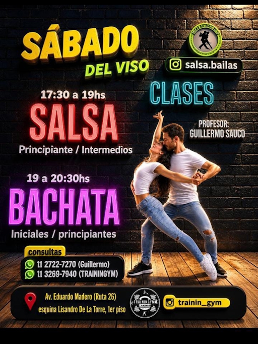 Clases de Salsa y Bachata en Del Viso