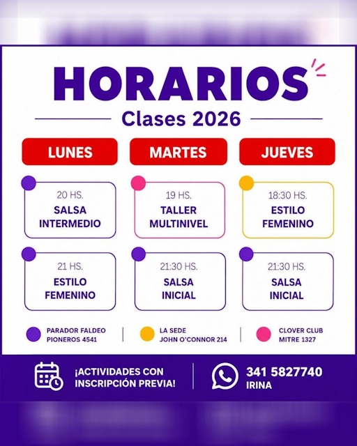 Clases de Salsa 2026