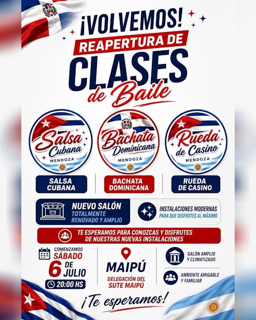 Reapertura de Clases de Baile