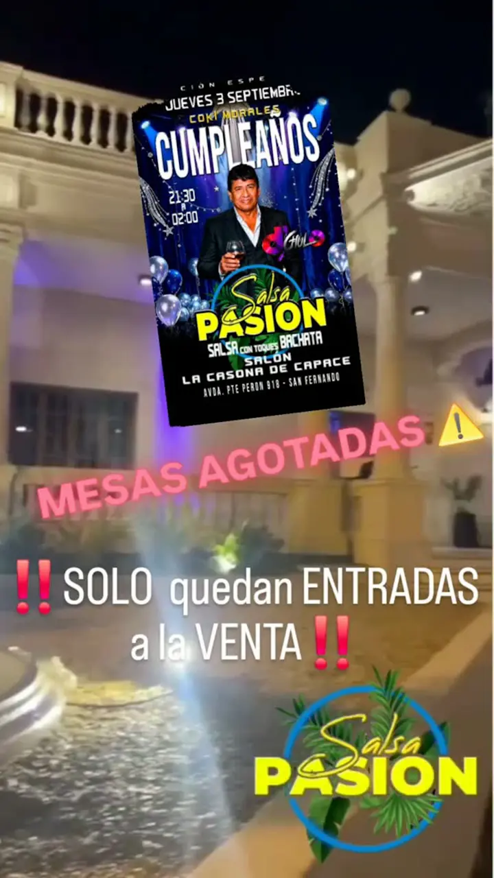 Cumpleaños de Koki Morales