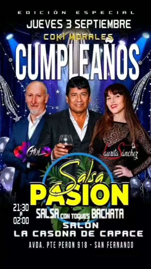 Cumpleaños de Coki Morales