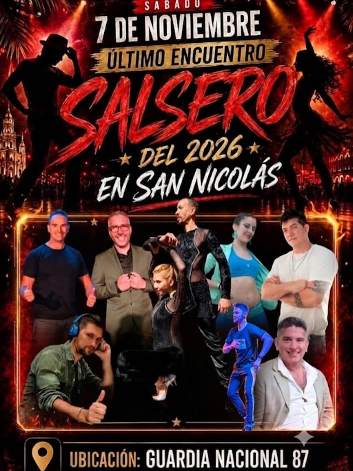 Último Encuentro Salsero del 2026 en San Nicolás