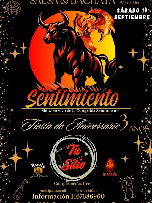 Fiesta de Aniversario 3 Años