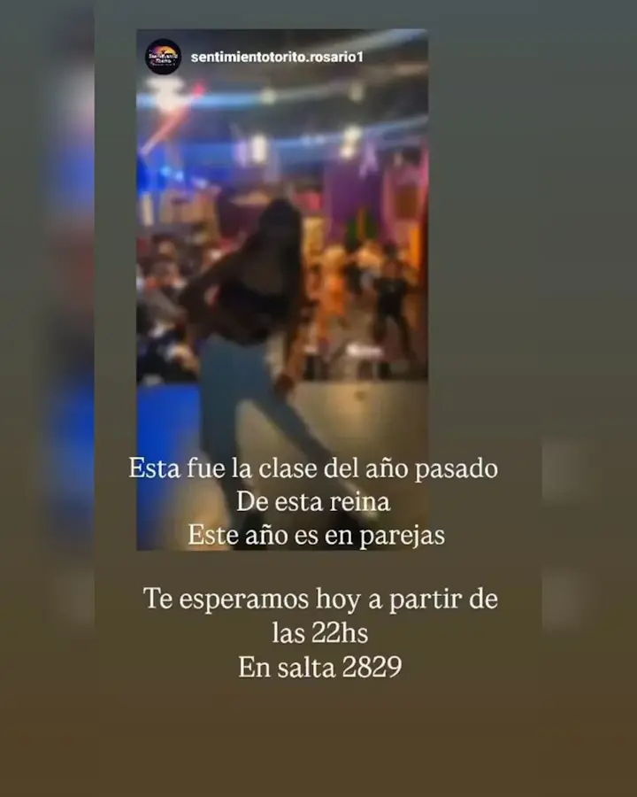 Clase en parejas
