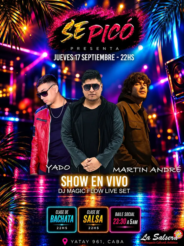 Show en vivo en Se Pico