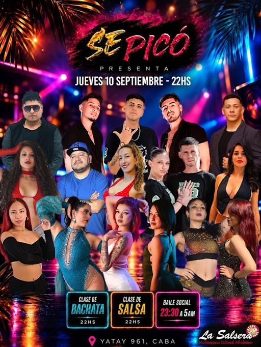 Jueves Bachata y Salsa en Se Picó