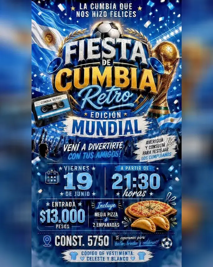 Fiesta de Cumbia Retro – Edición Mundial