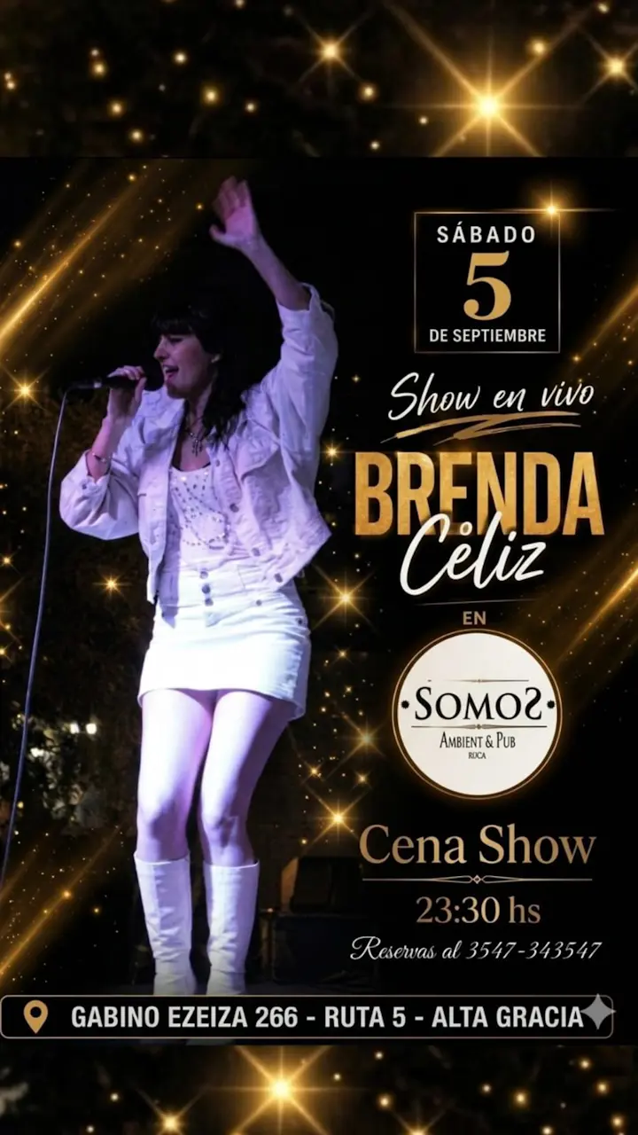 Show en vivo Brenda Celiz