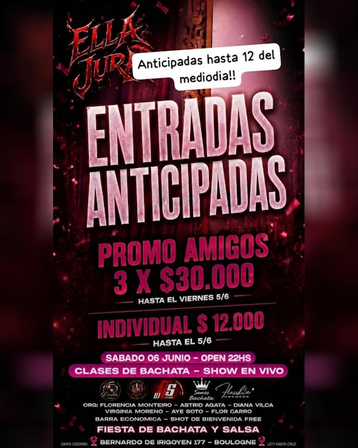 Fiesta de Bachata y Salsa