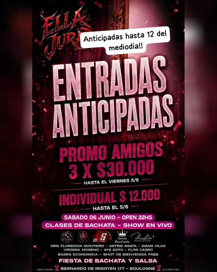 Fiesta de Bachata y Salsa