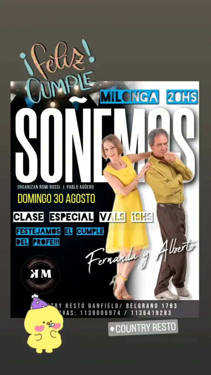Milonga Soñemos