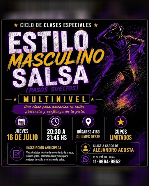 Estilo Masculino Salsa