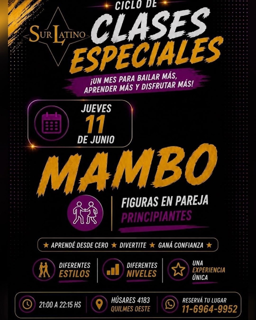 Mambo - Figuras en Pareja Principiantes
