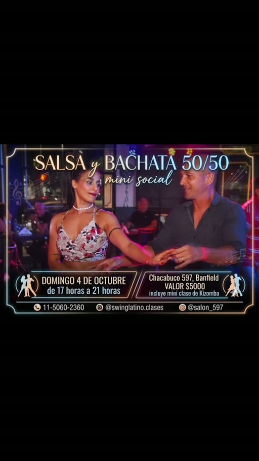 Salsa y Bachata 50/50 mini social