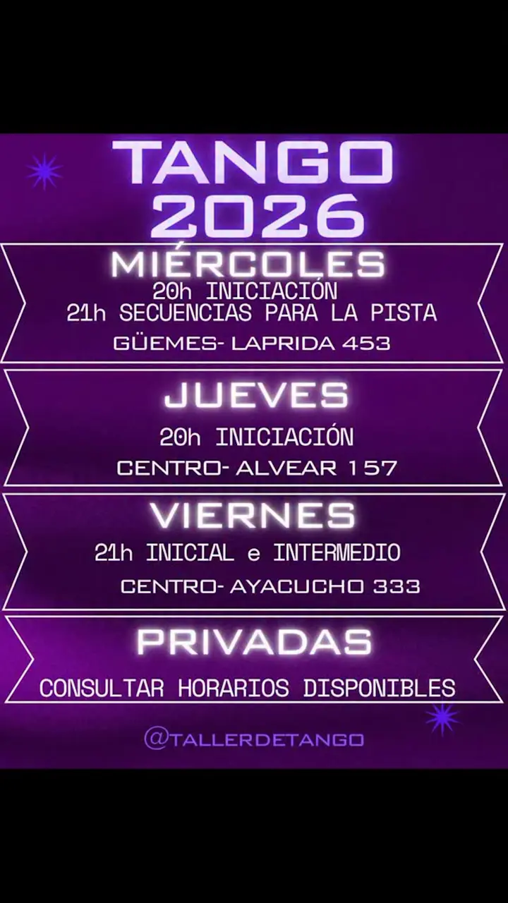 Inicial e intermedio - Clase — Viernes