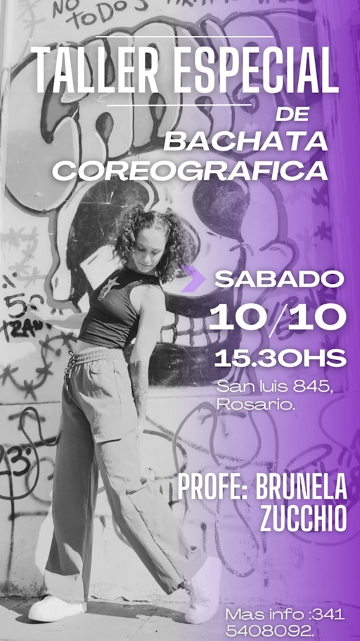 Taller especial de bachata coreográfica