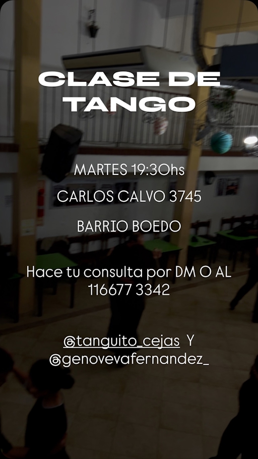 Clase de Tango