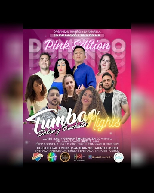 Tumbao Nights Pink Edition