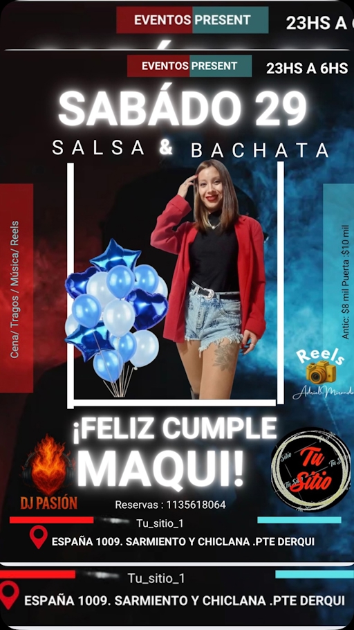 ¡Feliz cumple Maqui!