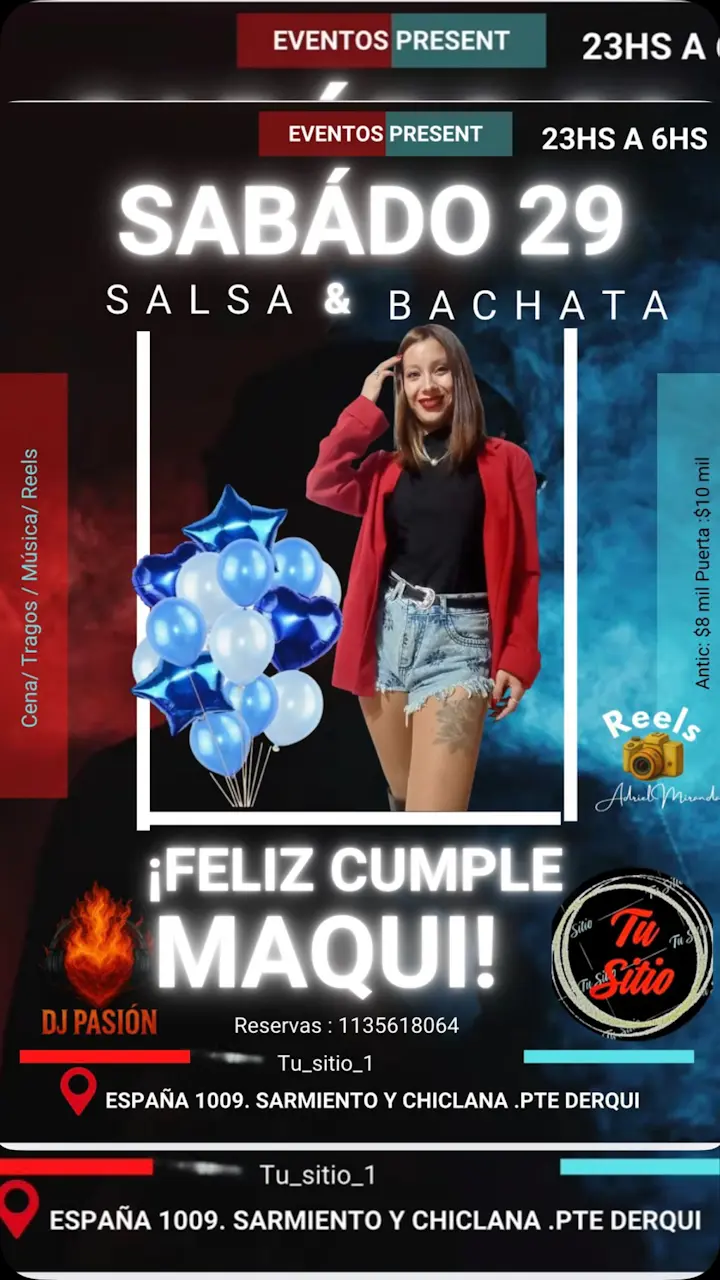 ¡Feliz cumple Maqui!
