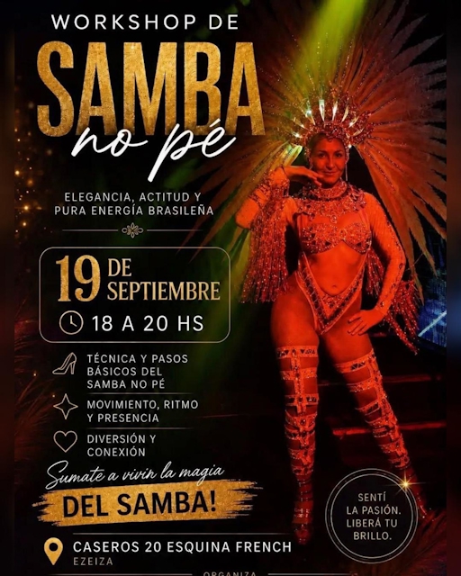 Workshop de Samba no pé