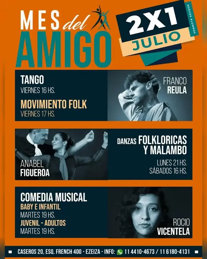 Mes del Amigo 2x1 Julio
