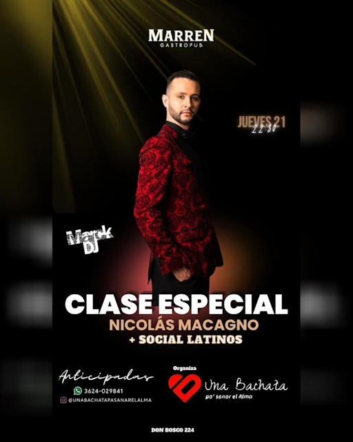 Clase Especial + Social Latinos
