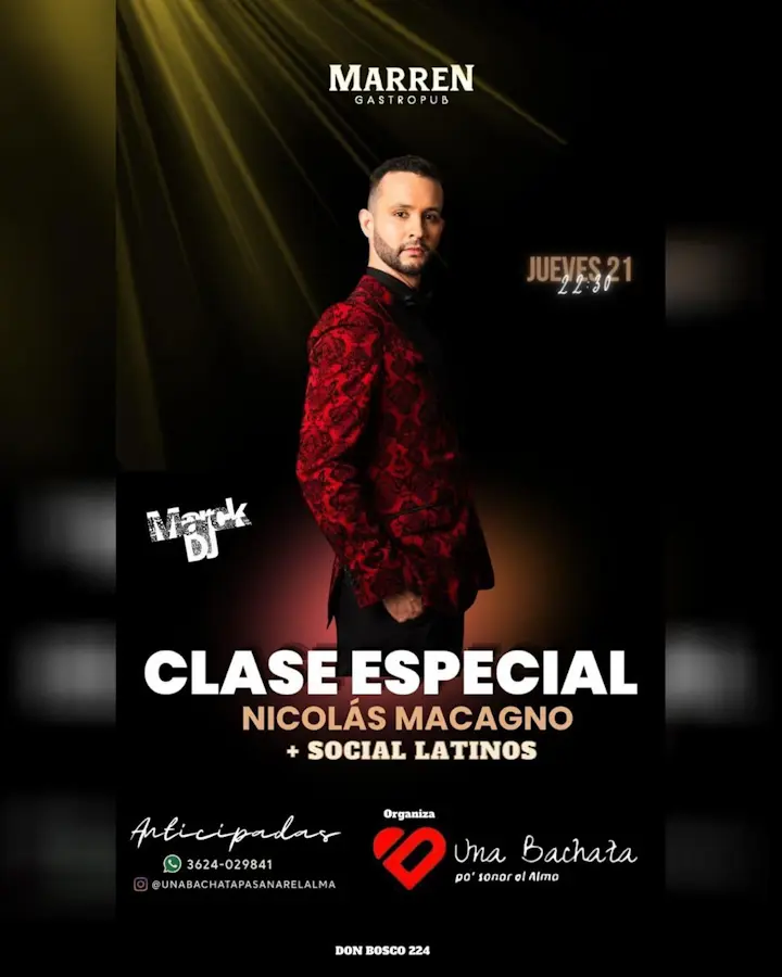 Clase Especial + Social Latinos