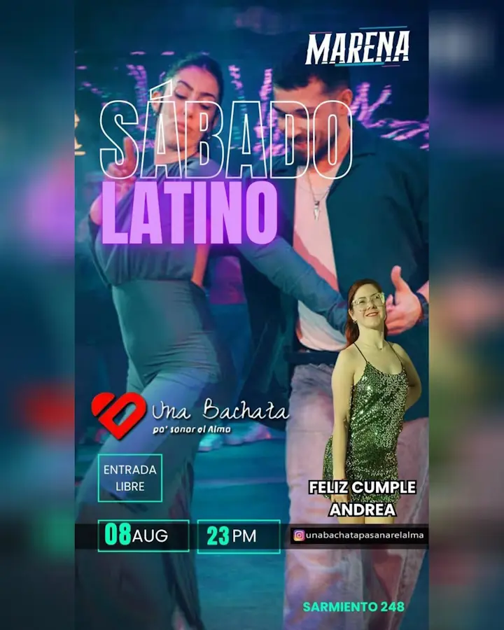 Sábado Latino - Feliz Cumple Andrea