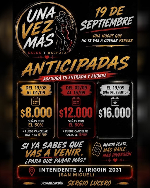 Una Vez Más - Salsa y Bachata