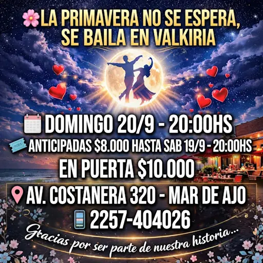 La primavera no se espera, se baila en Valkiria