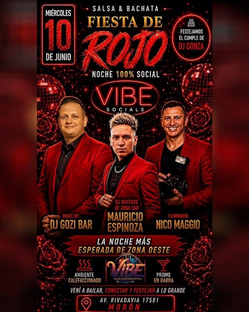 Fiesta de Rojo
