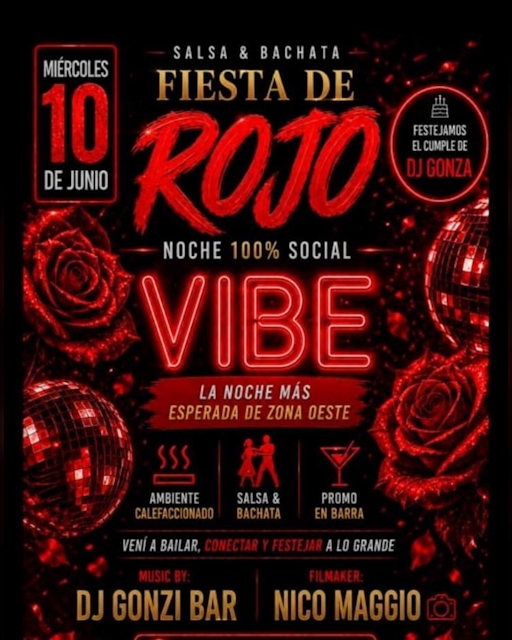 Fiesta de Rojo