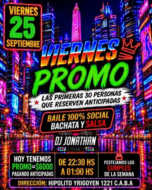 Viernes Promo