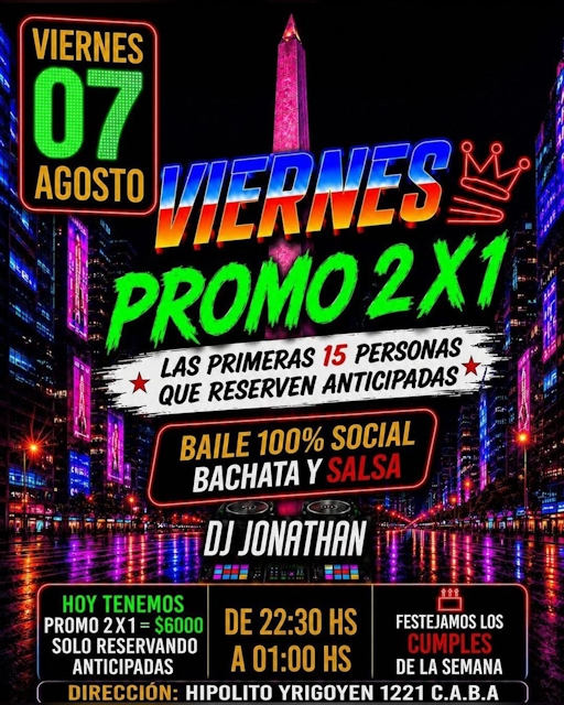 Baile 100% Social - Bachata y Salsa