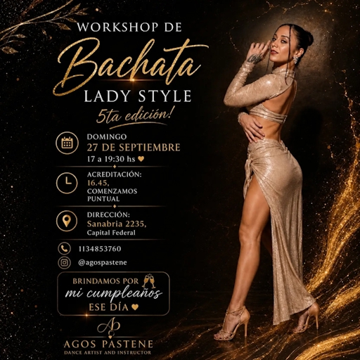 Workshop de Bachata Lady Style - 5ta edición